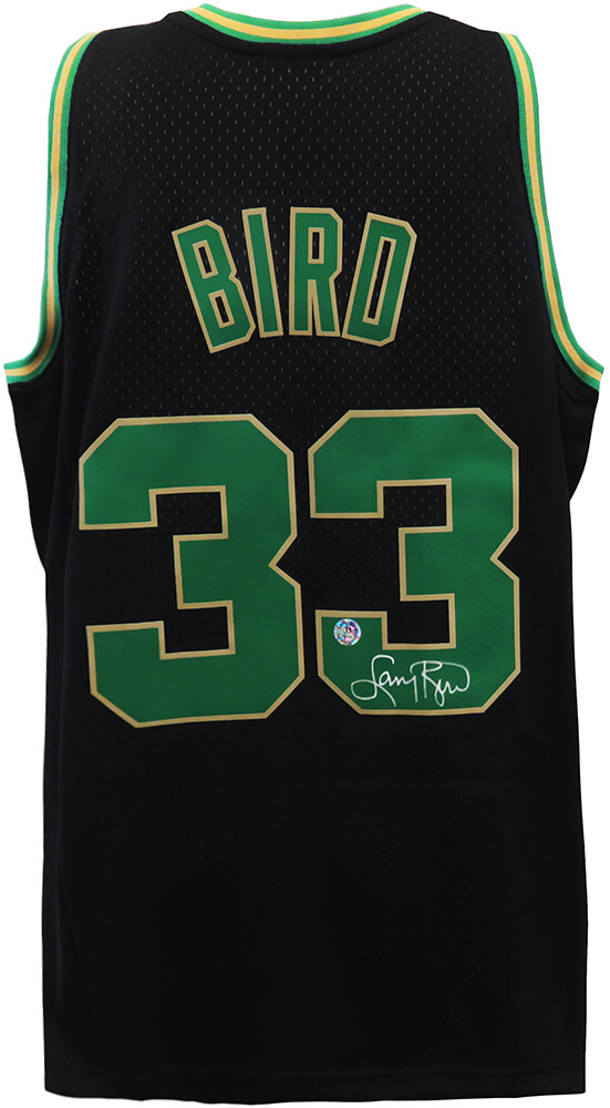 BIRJRY212 Larry Bird Signed Boston Celtics Black Alternate Mitchell & Ness NBA Swingman Jersey -  Schwartz Sports Memorabilia