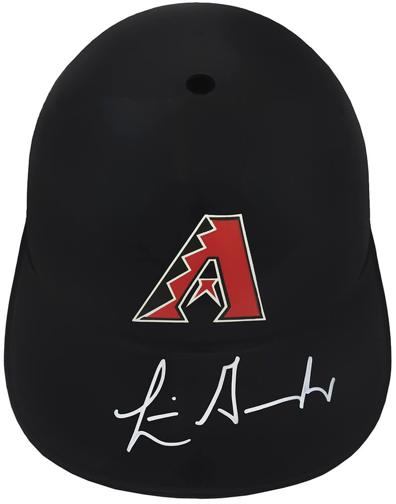 Picture of Schwartz Sports Memorabilia GONBTH110 Luis Gonzalez Signed Arizona Diamondbacks Souvenir Replica Batting MLB Helmet