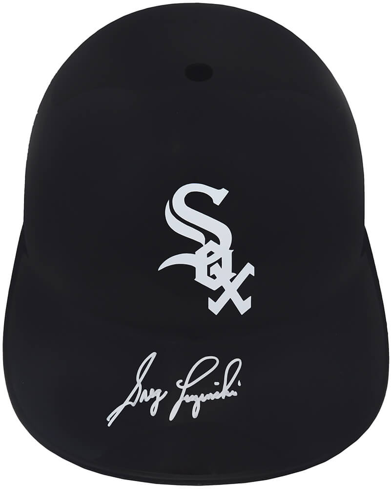 Picture of Schwartz Sports Memorabilia LUZBTH101 Greg Luzinski Signed Chicago White Sox Souvenir Replica Batting MLB Helmet