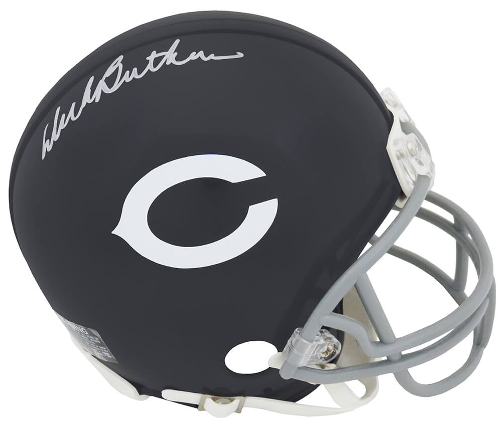 Picture of Schwartz Sports Memorabilia BUTMIN307 Dick Butkus Signed Chicago Bears Throwback Riddell VSR4 Mini Helmet