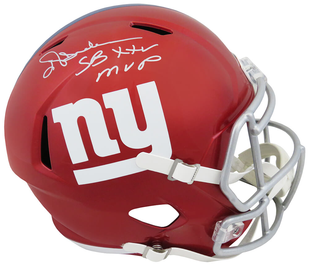 Picture of Schwartz Sports Memorabilia ANDREP316 Ottis Anderson Signed New York Giants Flash Riddell Full Size Speed Replica Helmet with SB XXV MVP Inscription