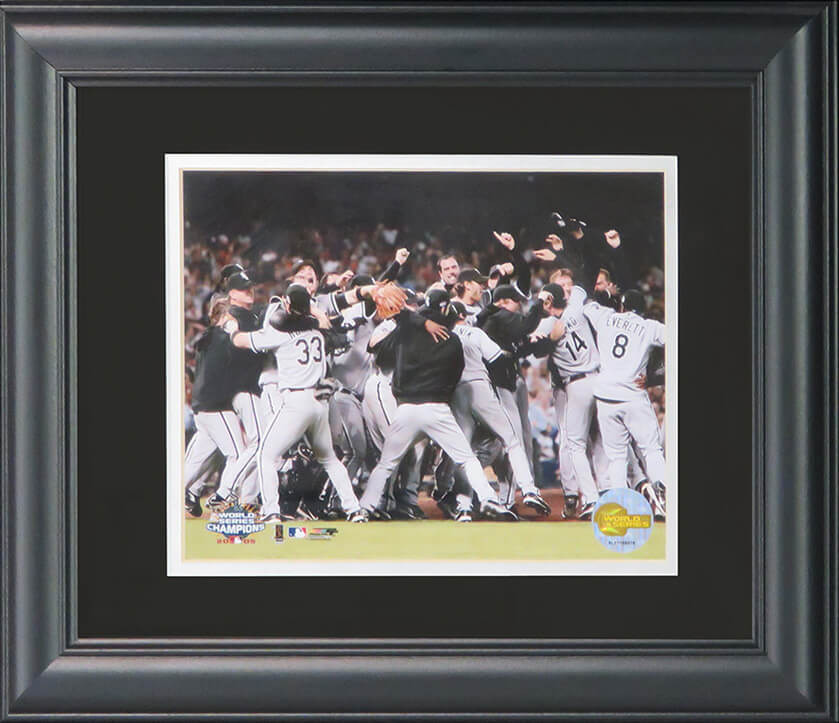 8 x 10 in. White Sox 2005 World Series Celebration Framed Photo
