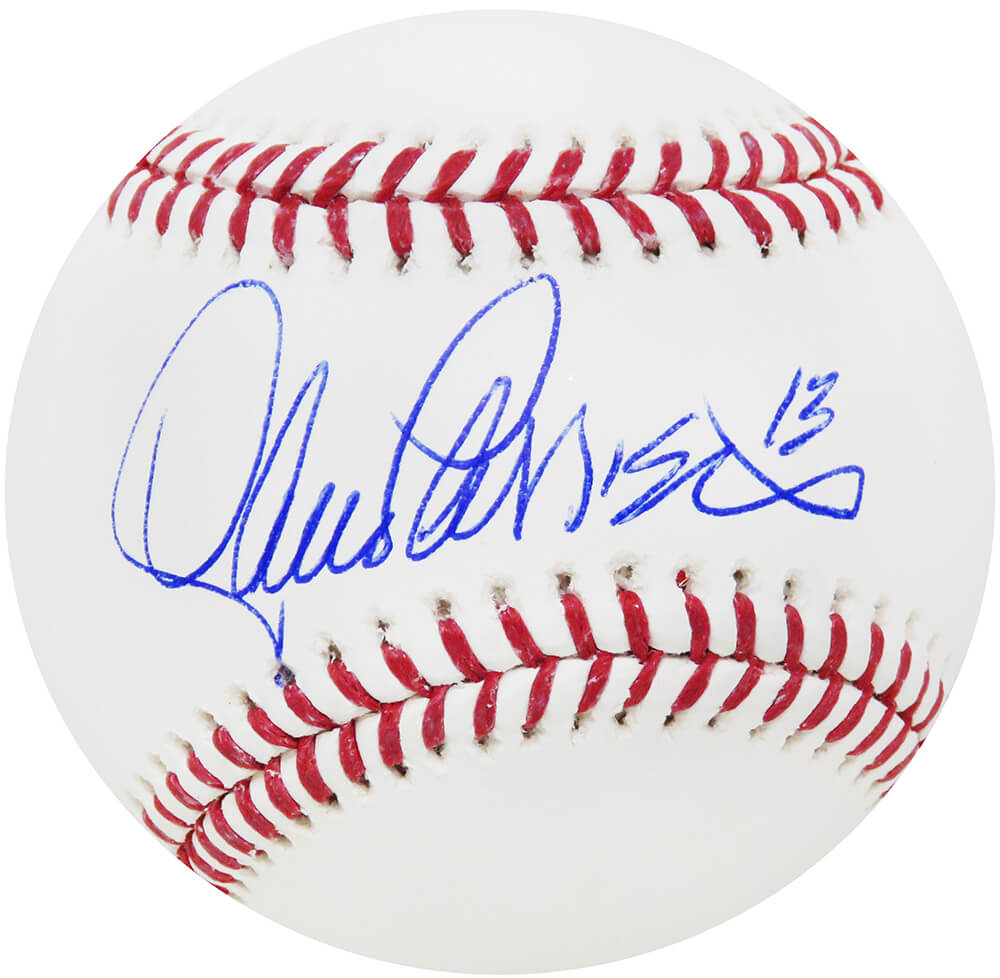 PARBSB120 Lance Parrish Signed Rawlings Official MLB Baseball