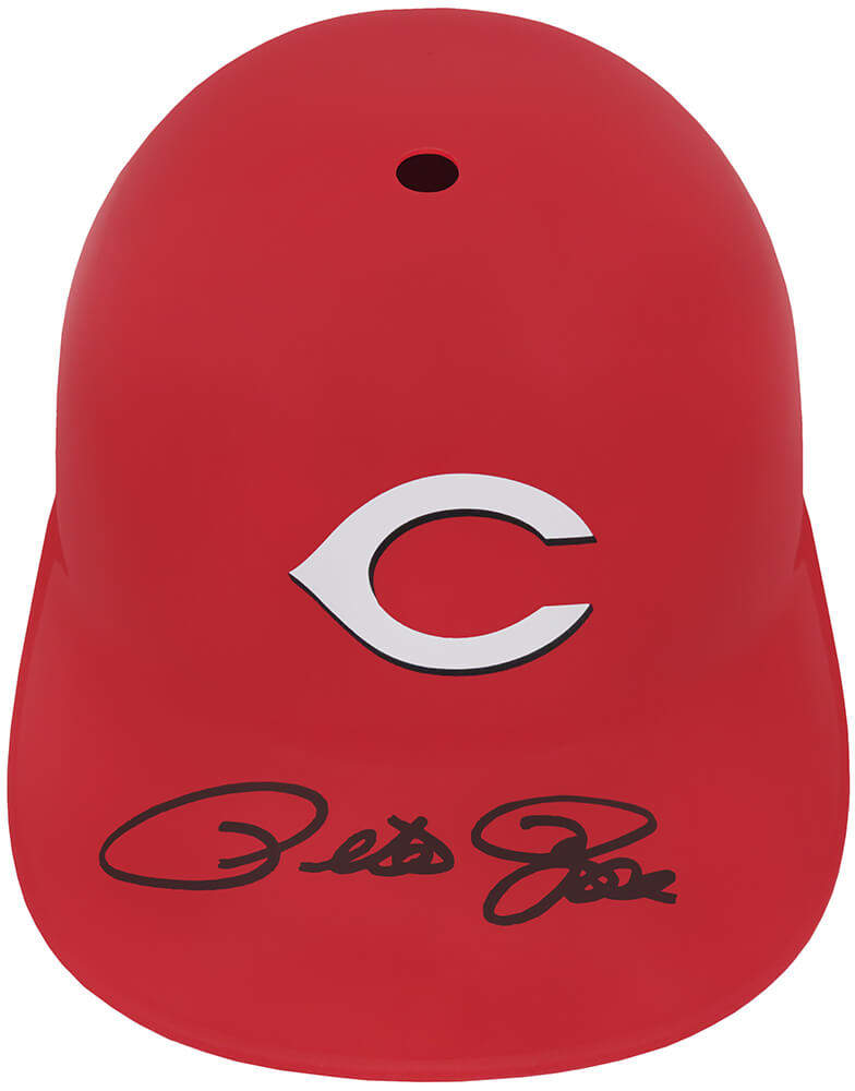 ROSBTH113 Pete Rose Signed Cincinnati Reds Souvenir Replica Batting Helmet