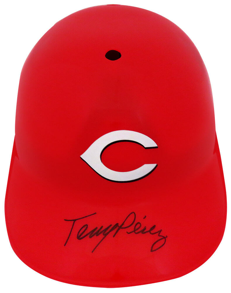 PERBTH100 Tony Perez Signed Cincinnati Reds Souvenir Replica Batting Helmet