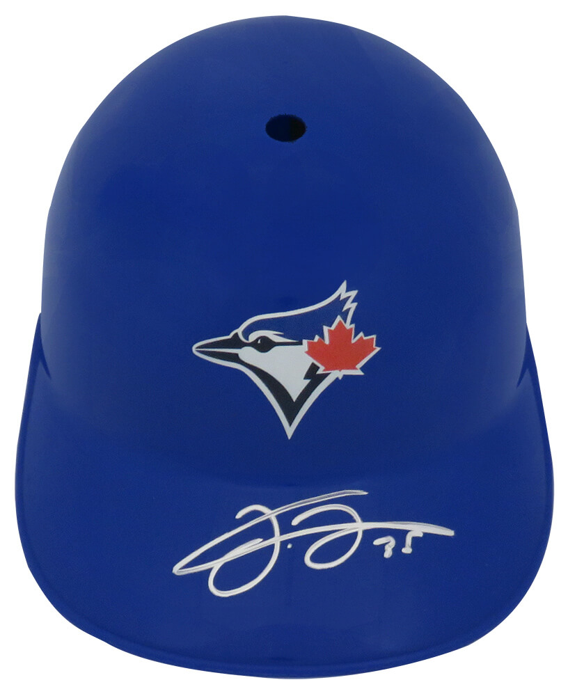 THOBTH104 Frank Thomas Signed Toronto Blue Jays Replica Souvenir Batting Helmet