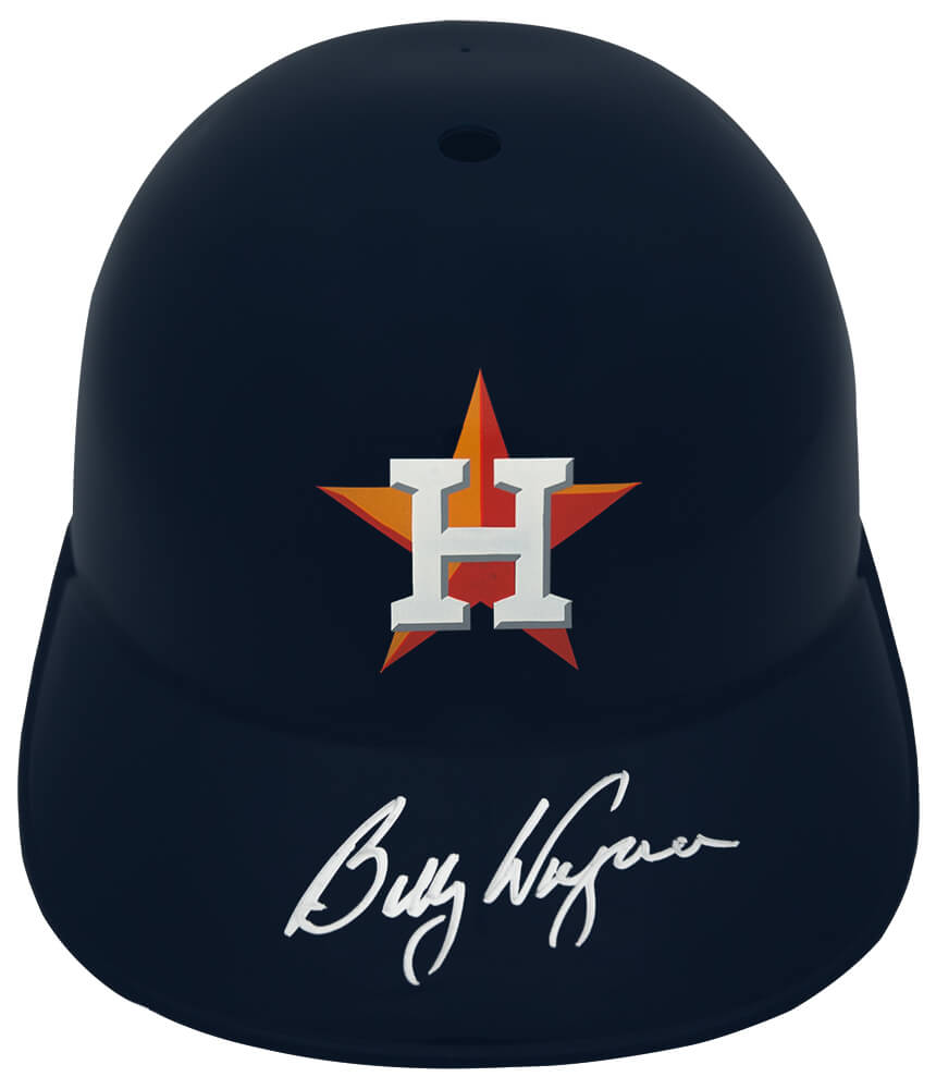 WAGBTH100 Billy Wagner Signed Houston Astros Replica Souvenir Batting Helmet