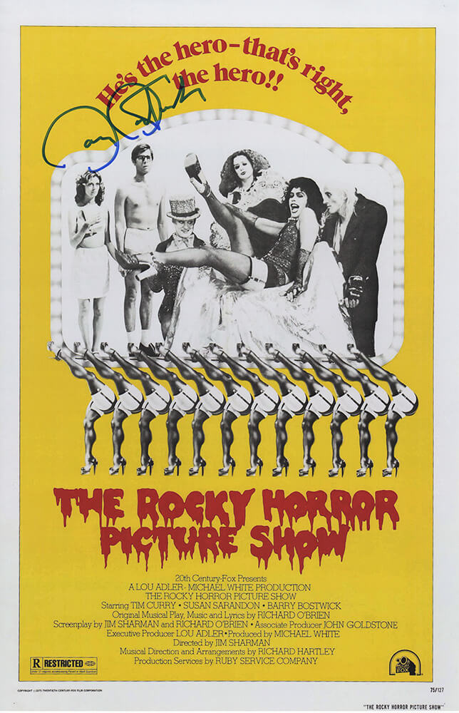 Picture of Schwartz Sports Memorabilia BOSPST500 Barry Bostwick Signed The Rocky Horror Picture Show 11 x 17 in. Movie Poster