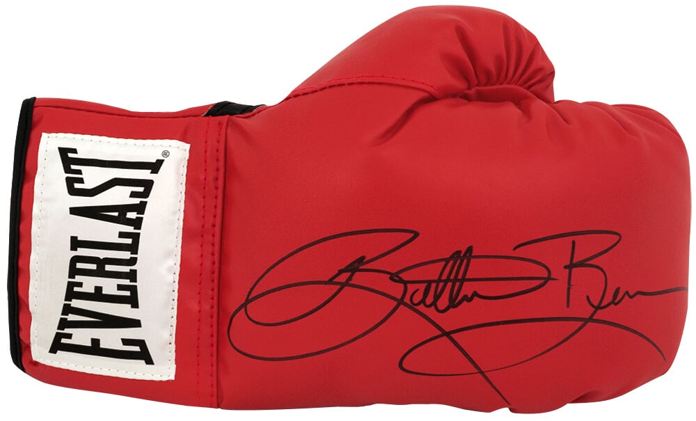 ESCGLV500 Eric Butterbean Esch Signed Everlast Red Boxing Glove