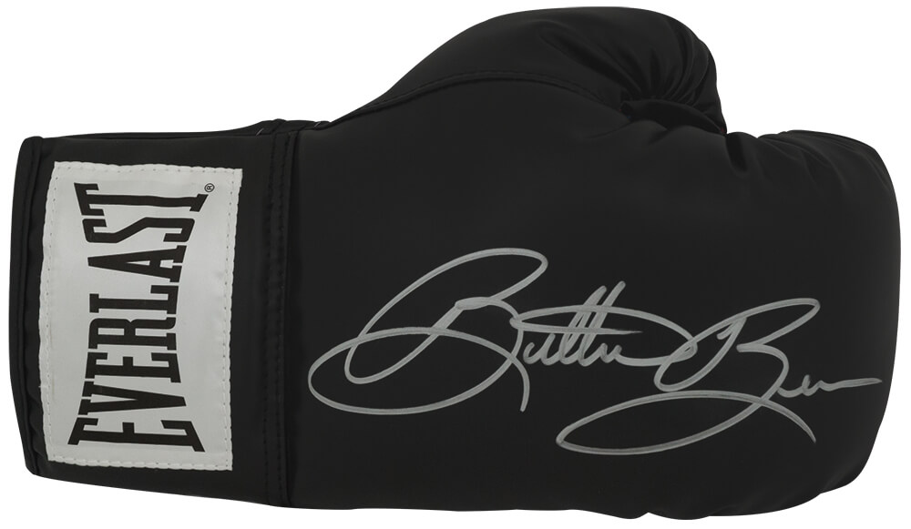 ESCGLV501 Eric Butterbean Esch Signed Everlast Black Boxing Glove