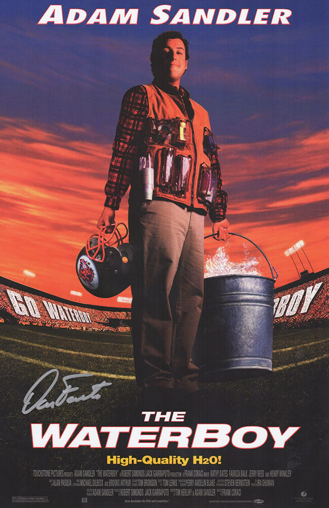 Picture of Schwartz Sports Memorabilia FOUPST300 Dan Fouts Signed The Waterboy 11 x 17 in. Movie Poster