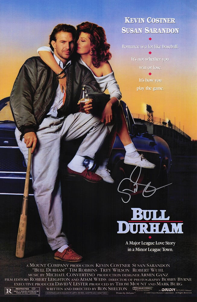 Picture of Schwartz Sports Memorabilia SARPST511 Susan Sarandon Signed Bull Durham 11 x 17 in. Movie Poster