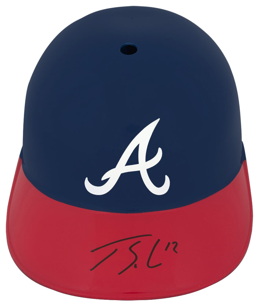 SOLBTH101 Jorge Soler Signed Atlanta Braves Souvenir Replica Batting Helmet