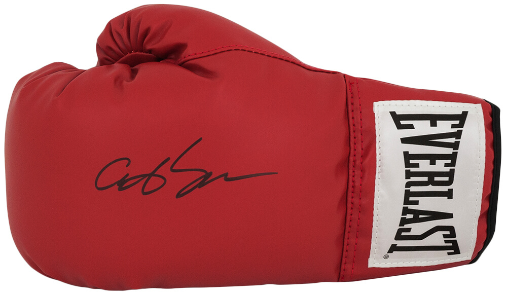 TARGLV501 Antonio Tarver Signed Everlast Red Boxing Glove