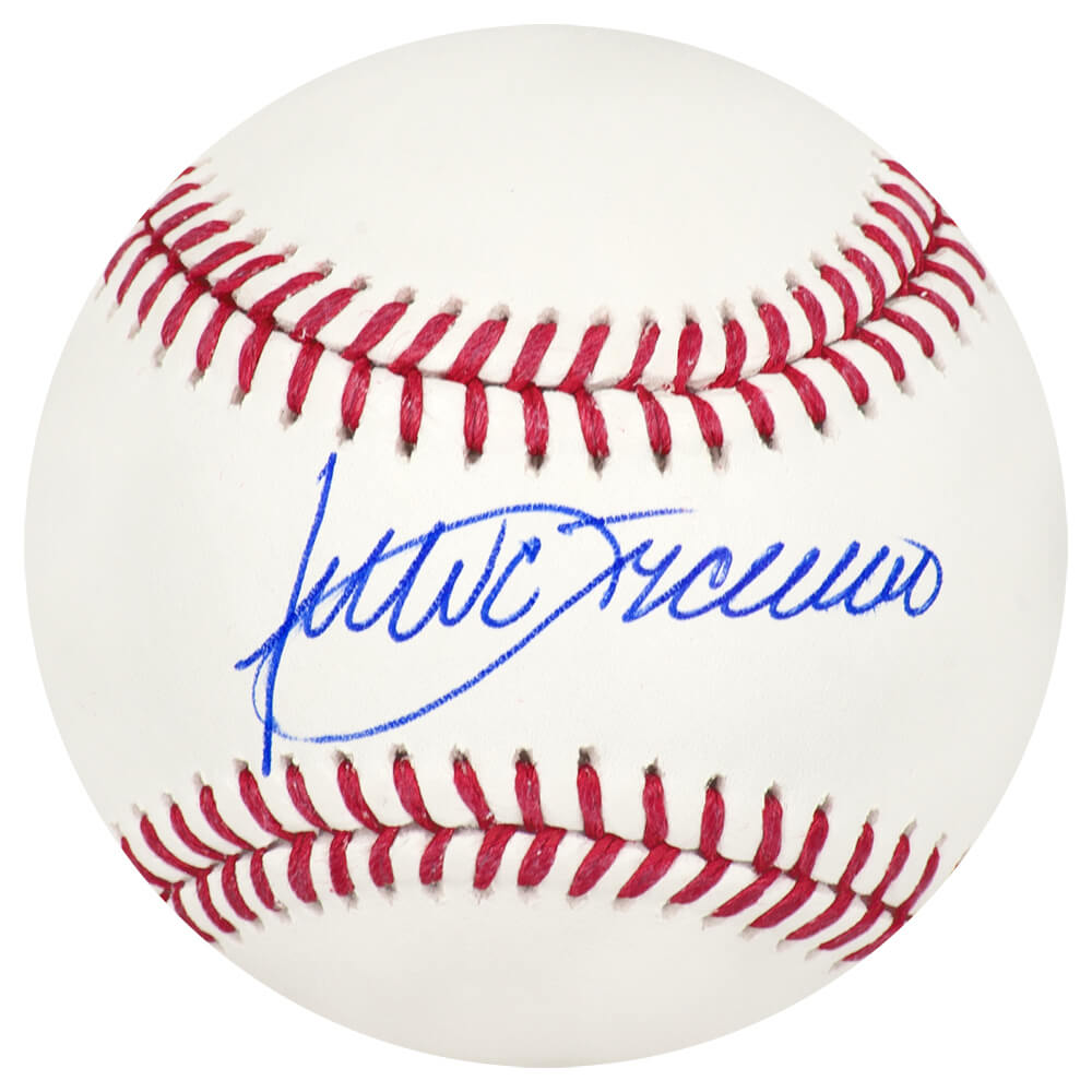 FRABSB120 Julio Franco Signed Rawlings Official MLB Baseball