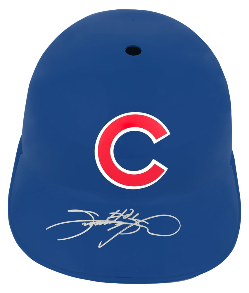 SOSBTH100 Sammy Sosa Signed Chicago Cubs Souvenir Replica Batting Helmet