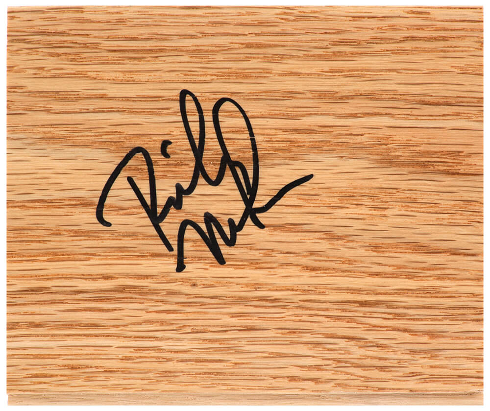 MAHFLO200 5 x 6 Rick Mahorn Signed Floor Piece
