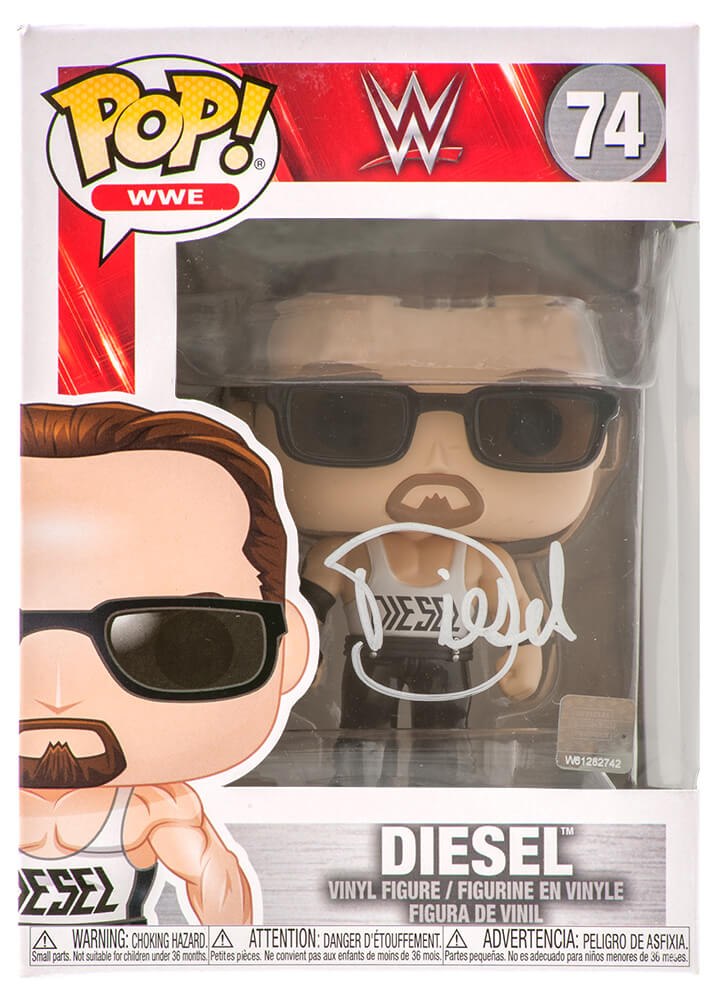 NASFUN500 Kevin Nash Signed WWE Diesel Funko Pop Doll No.74