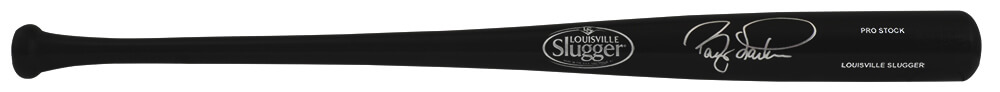 Picture of Schwartz Sports Memorabilia LARBAT102 Barry Larkin Signed Louisville Slugger Pro Stock Baseball Bat&#44; Black