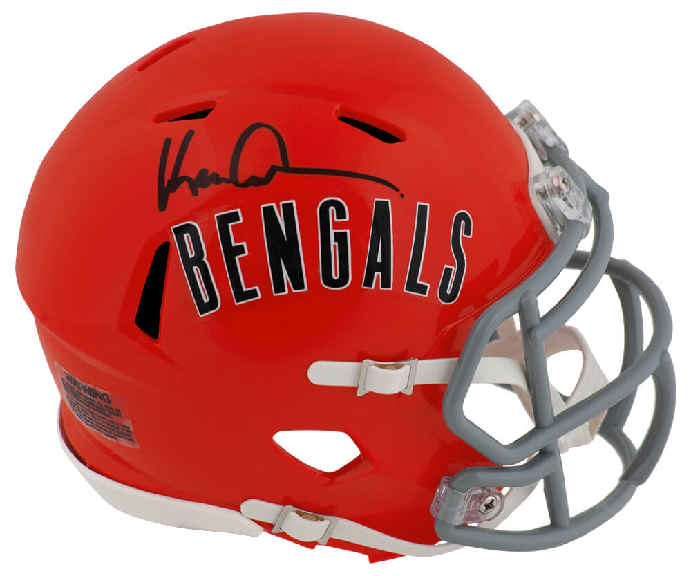 ANDMIN332 Ken Anderson Signed Cincinnati Bengals Throwback Riddell Speed Mini Helmet