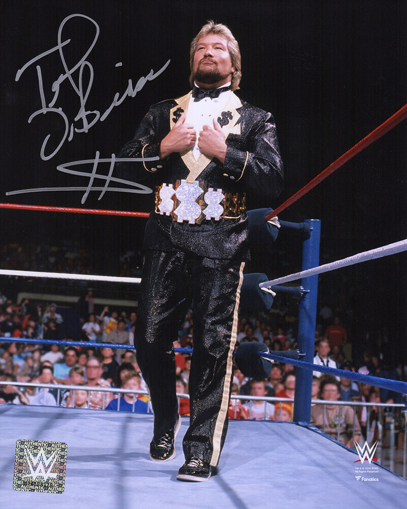 Picture of Schwartz Sports Memorabilia DIB08P502 8 x 10 in. Ted DiBiase Signed WWE the Million Dollar Man in Ring Wrestling Photo