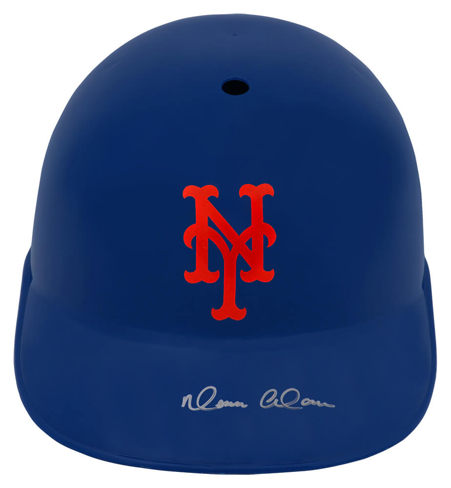 ALOBTH101 Moises Alou Signed York Mets Souvenir Replica Batting Helmet