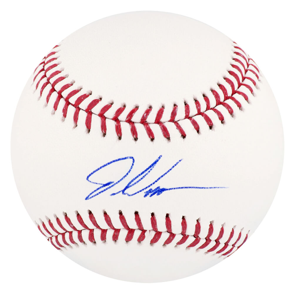 Picture of Schwartz Sports Memorabilia WILBSB132 Dontrelle Willis Signed Rawlings Official MLB Baseball