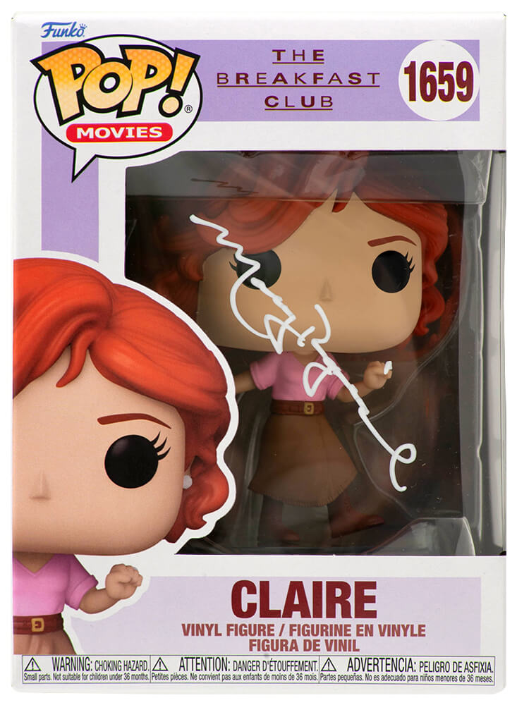 RINFUN503 Molly Ringwald Signed the Breakfast Club Claire Funko Pop Doll No. 1659