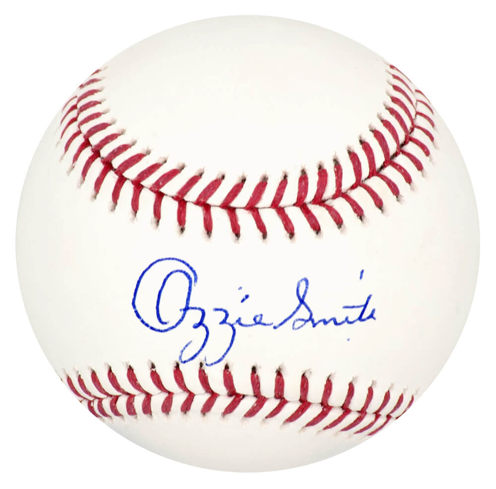 Picture of Schwartz Sports Memorabilia SMIBSB106 Ozzie Smith Signed Rawlings Official MLB Baseball - Fanatics