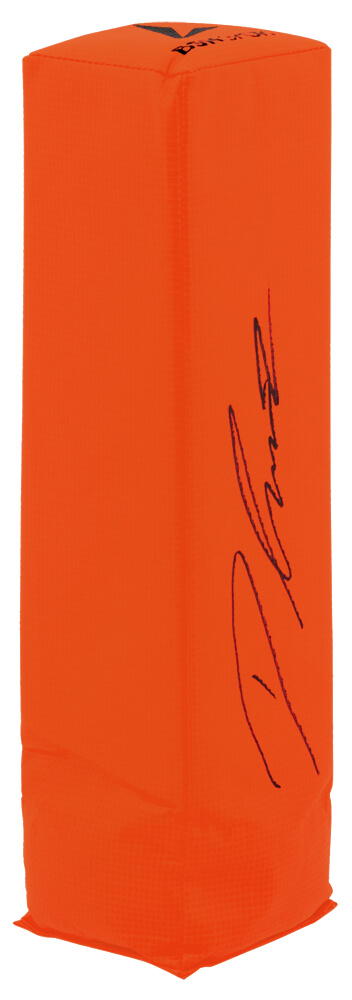 Picture of Schwartz Sports Memorabilia SWIPYL300 D Andre Swift Signed BSN Endzone Football Pylon&#44; Orange