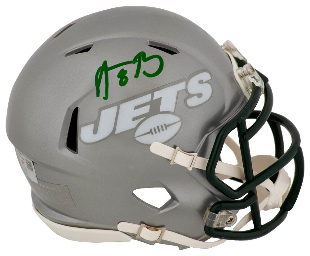 RODMIN304 Aaron Rodgers Signed York Jets Flash Riddell Speed Mini Helmet - Fanatics