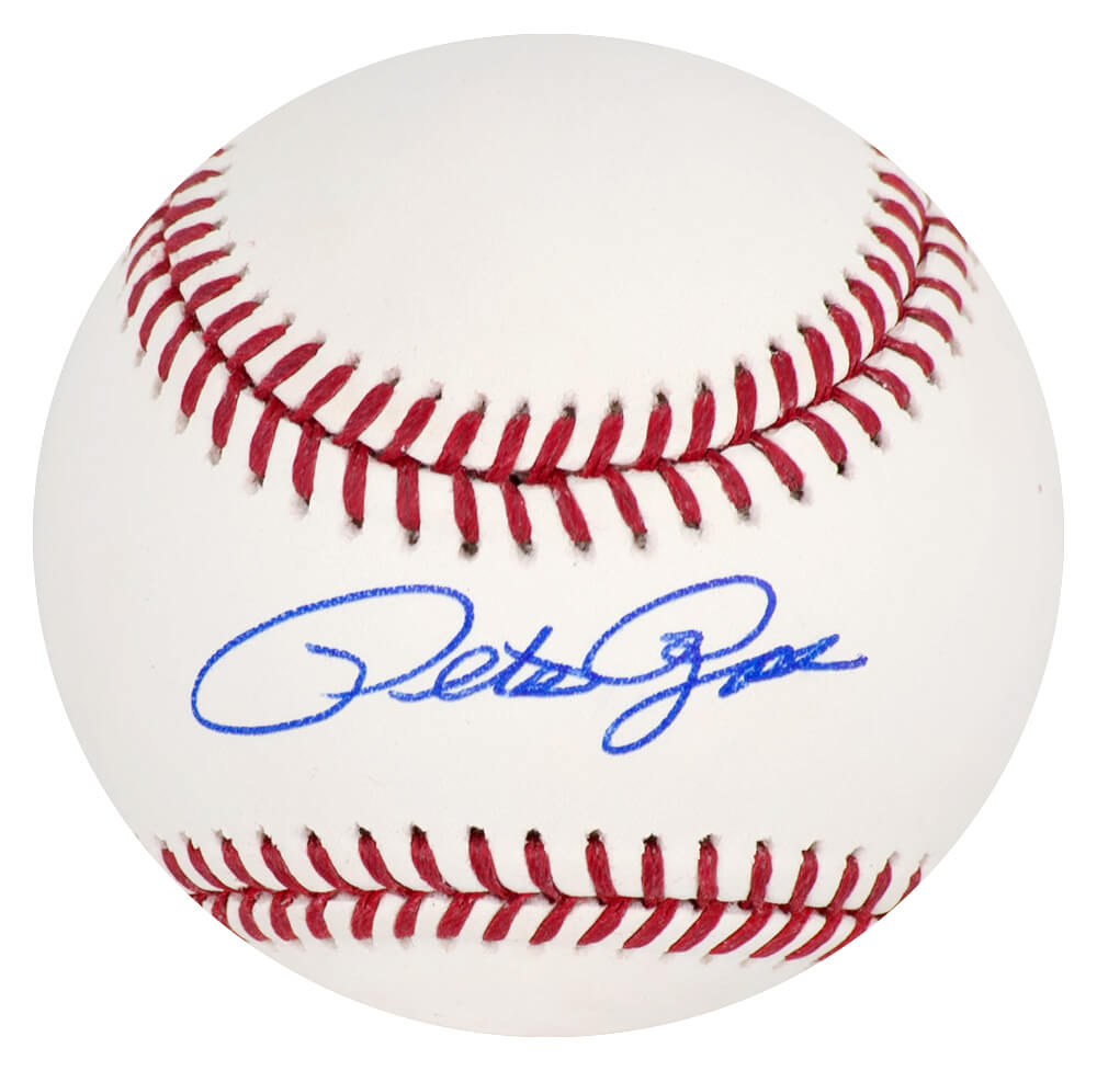 ROSBSB136 Pete Rose Signed Rawlings Official MLB Baseball