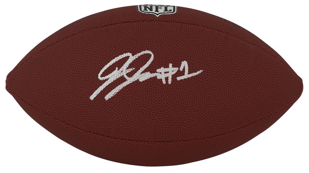 JOHFTB351 Jaylon Johnson Signed Wilson Limited NFL Football - Full Size