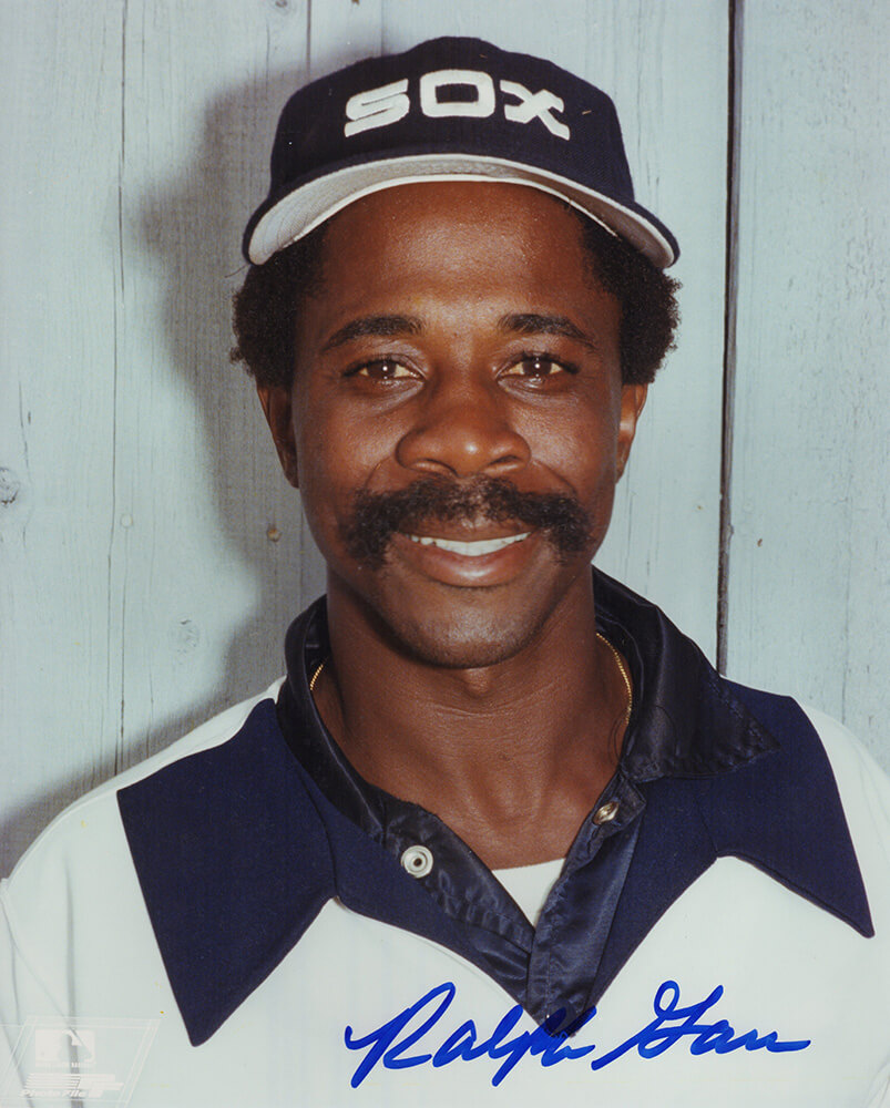 GAR08P110 8 x 10 in. Ralph Garr Signed Chicago White Sox Head Shot Close Up Photo