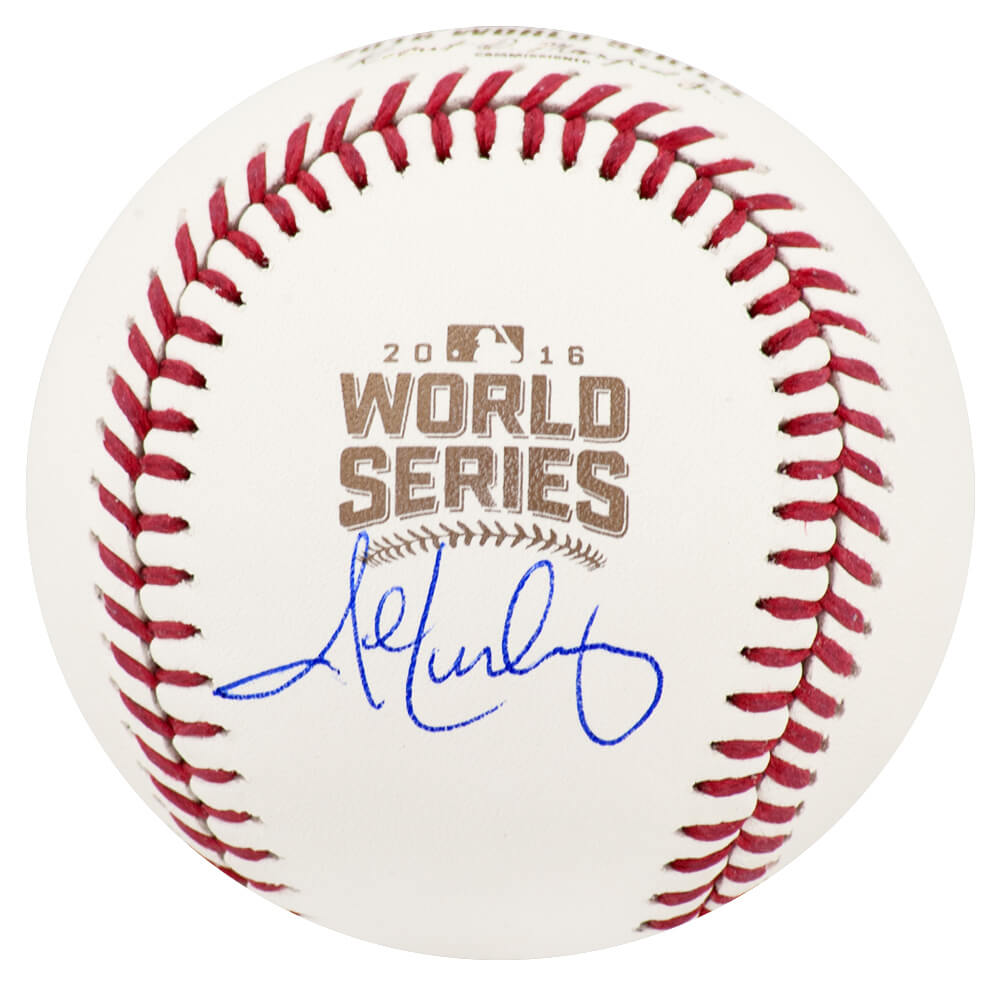 LACBSB101 John Lackey Signed Rawlings 2016 World Series Chicago Cubs Baseball - JSA
