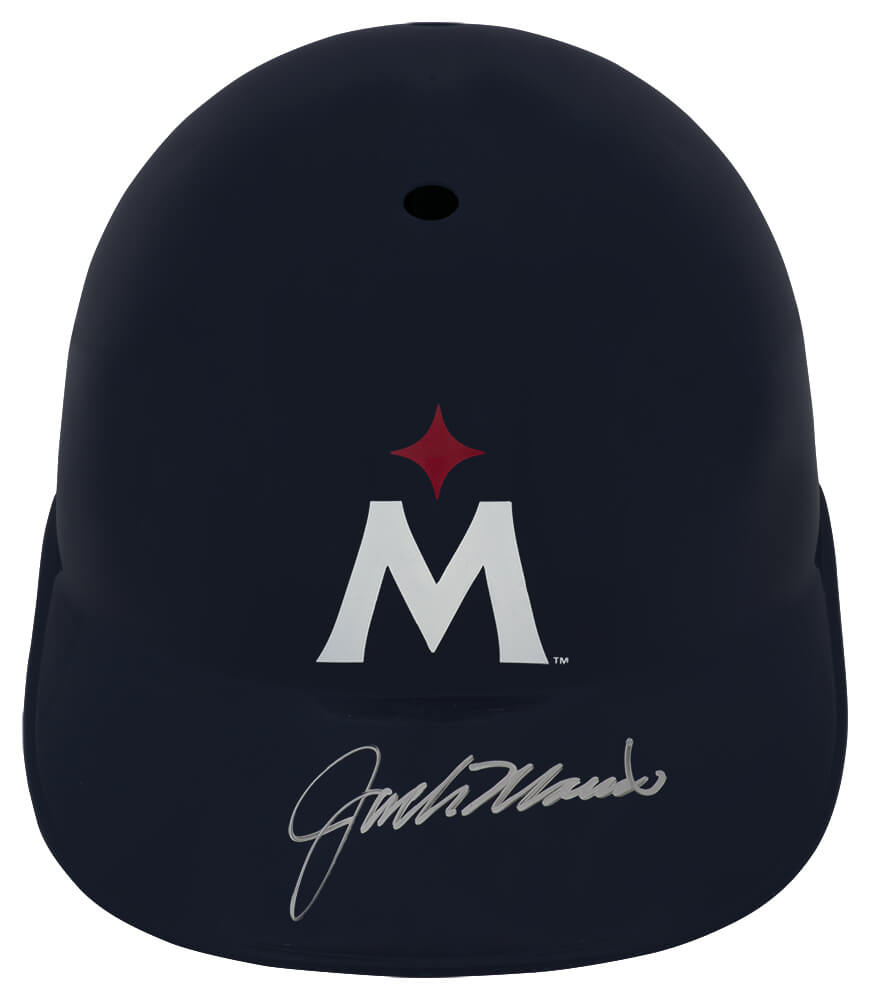 MORBTH100 Jack Morris Signed Minnesota Twins Souvenir Replica Batting Helmet