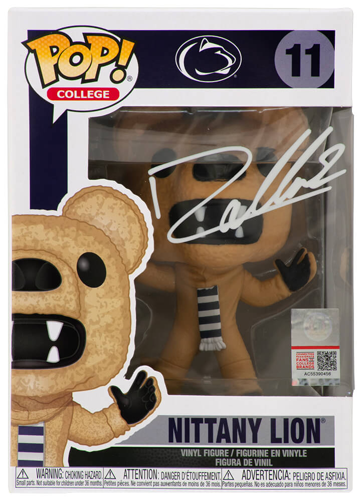 ALLFUN300 Drew Allar Signed Pennsylvania State University Nittany Lions Mascot Funko Pop Doll - No.11