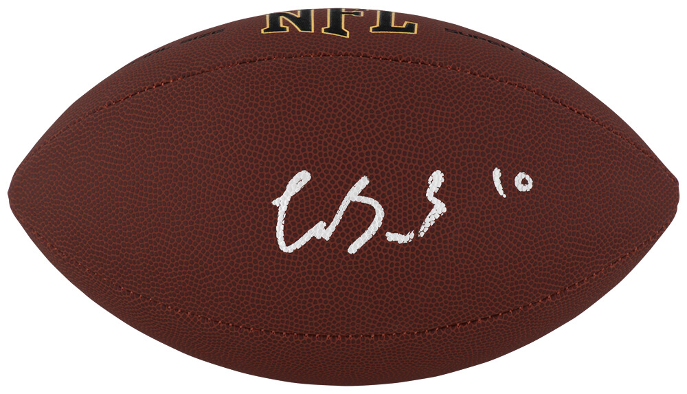 BURFTB310 Luther Burden III Signed Wilson NFL Super Grip Full Size Football