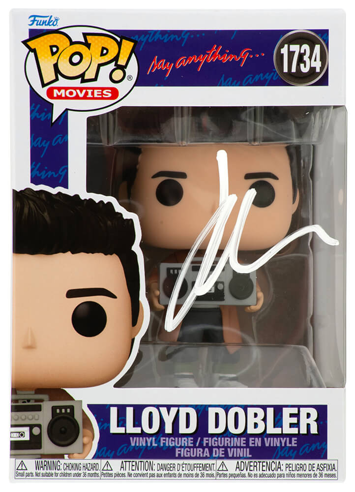 CUSFUN500 John Cusack Signed Say Anything Lloyd Dobler Holding Boombox Funko Pop - No.1734