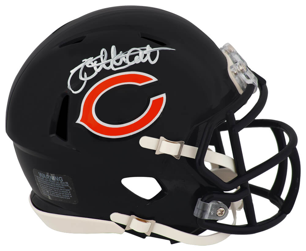 GAUMIN307 Willie Gault Signed Chicago Bears Riddell Speed Mini Helmet - White