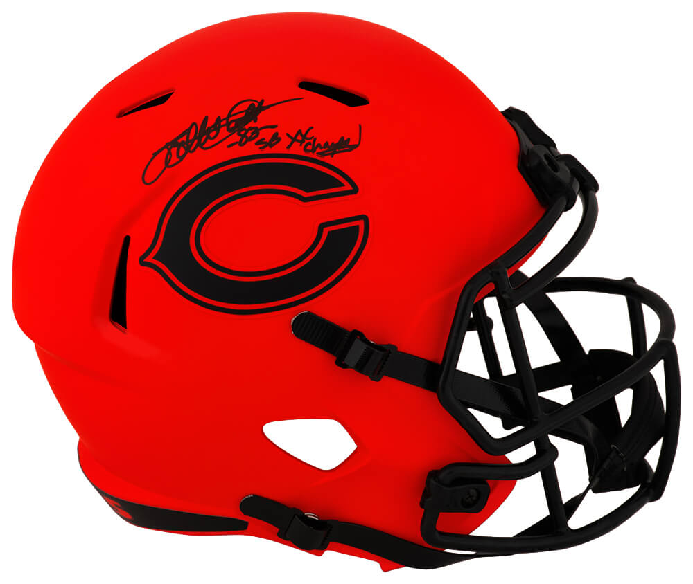 GAUREP303 Willie Gault Signed Chicago Bears Rave Riddell Full Size Speed Replica Helmet with SB XX Champs