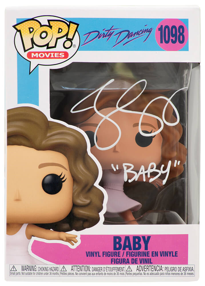 GREFUN501 Jennifer Grey Signed Dirty Dancing Baby Funko Pop Doll - No.1098 with Baby
