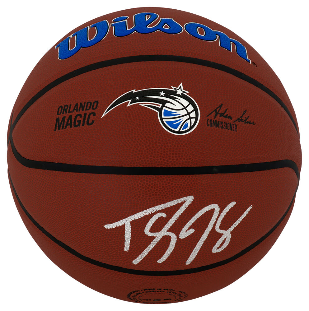HOWBSK203 Dwight Howard Signed Orlando Magic Logo Wilson NBA Basketball