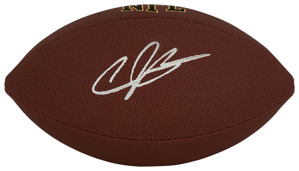 JOHFTB375 Andre Johnson Signed Wilson Super Grip Full Size NFL Football