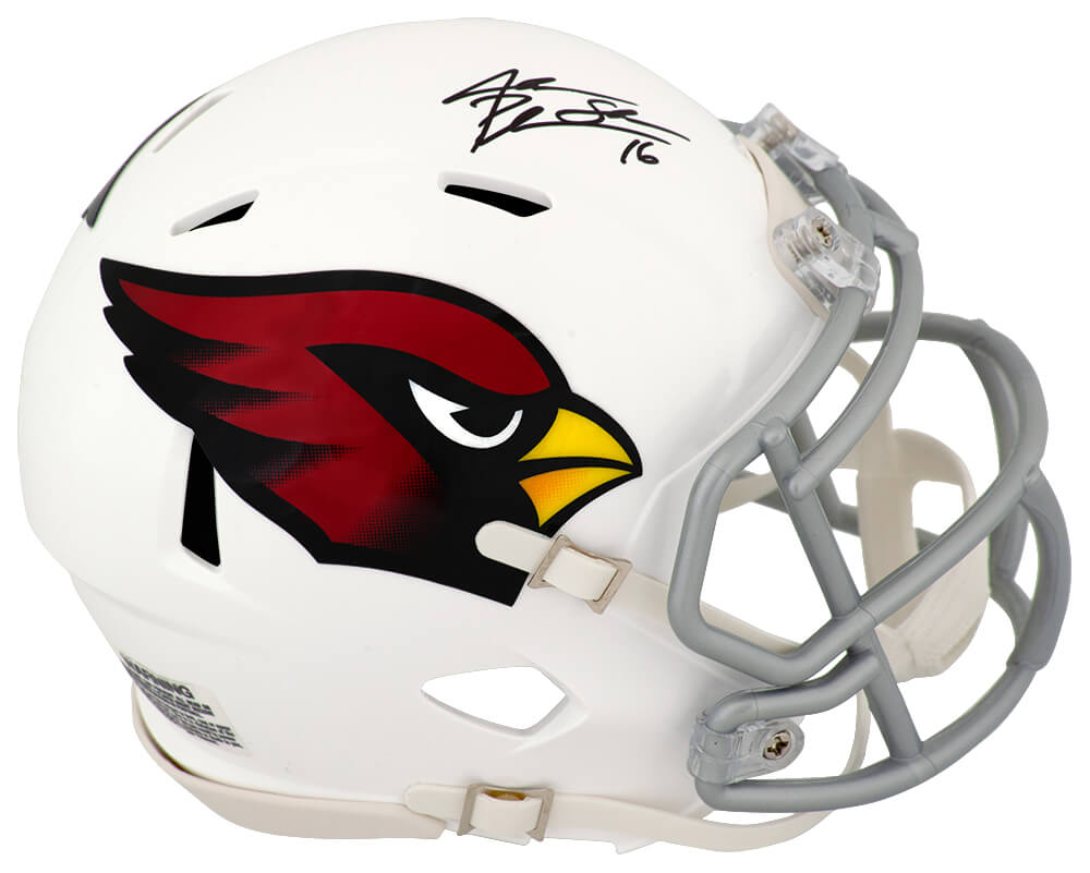 PLUMIN322 Jake Plummer Signed Arizona Cardinals Current Style Riddell Speed Mini Helmet with Snake