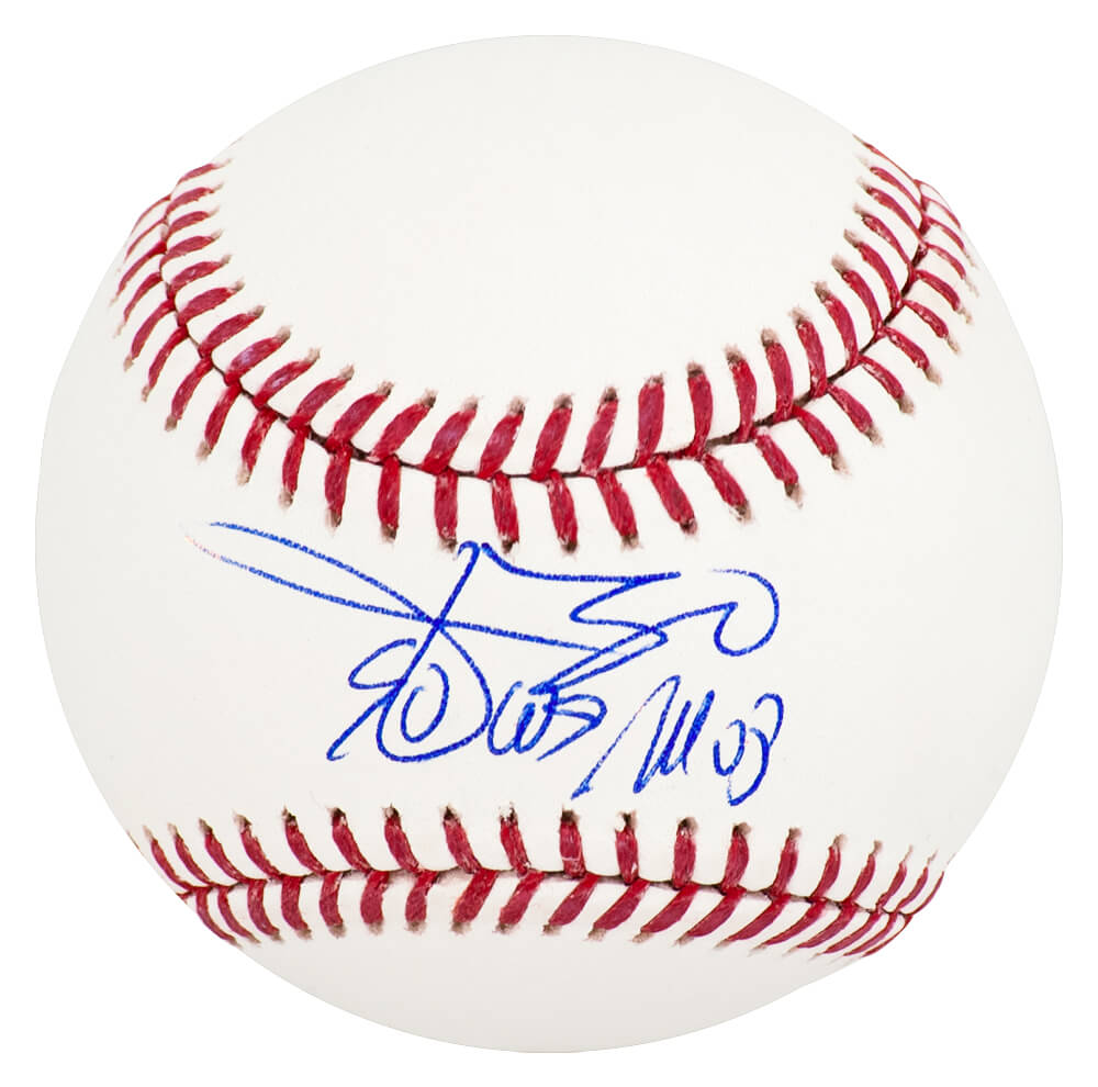 RIJBSB100 Jose Rijo Signed Rawlings Official MLB Baseball with 90 WS MVP