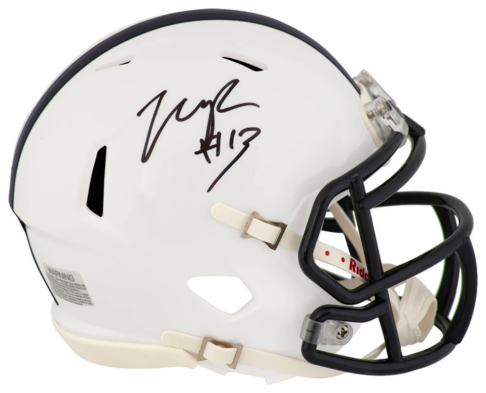 ROJMIN300 Tony Rojas Signed Pennsylvania State University Riddell Speed Mini Helmet
