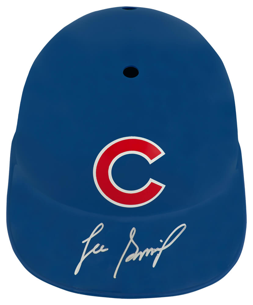 SMIBTH110 Lee Smith Signed Chicago Cubs Souvenir Replica Batting Helmet