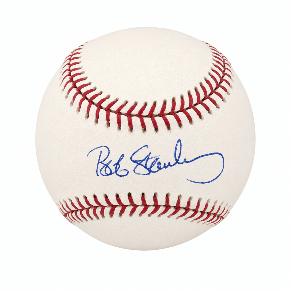 STABSB110TW Bob Stanley Signed Rawlings Selig MLB Baseball