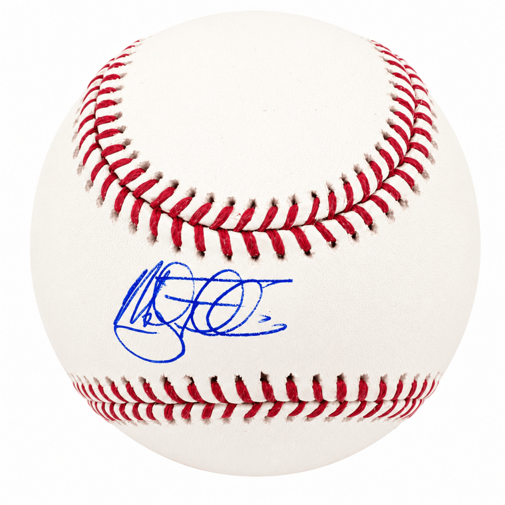 TETBSB100 Mickey Tettleton Signed Rawlings Official MLB Baseball